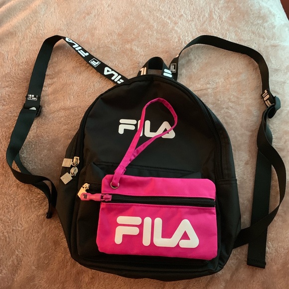 fila mini backpack black